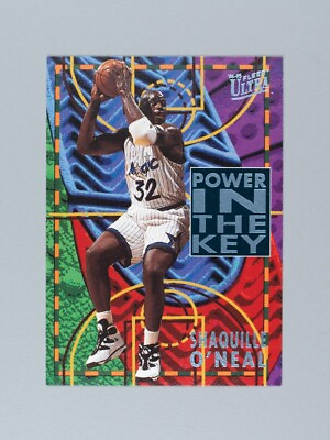 1994 95 Fleer Ultra Power In The Key Shaquille O#x27;Neal #7 Orlando Magic $5.00