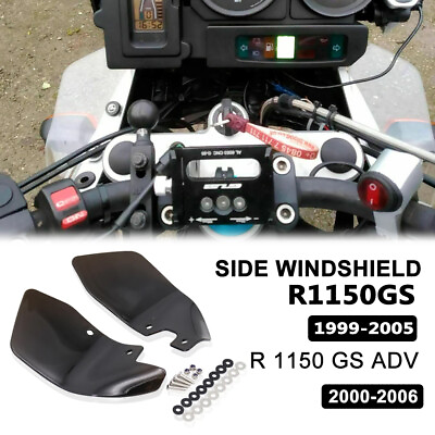 #ad For BMW R 1150 GS R1150GS Adventure Side Wind Deflectors Windshield Windscreen $44.98