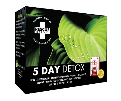 #ad Rescue 5 Day Permanent Detox Best Detox Capsules $52.88