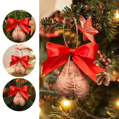 #ad 2D Christmas BallBalls pendant Creative Xmas Tree Hanging Ornament Decor 2024 $1.75