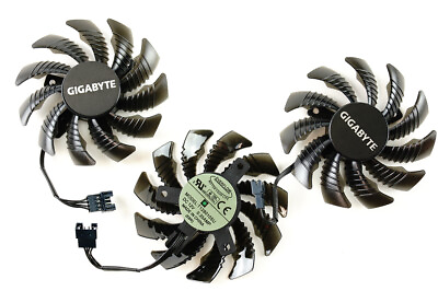 #ad Full Set GPU Fan 75mm Gigabyte 5500 5600 5700 XT Gaming T128010SU US Seller... $14.85