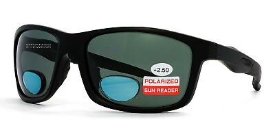 #ad Polarized Bifocal Sunglasses Sun Reader Magnifying Sunglasses Reading Glasses $13.45