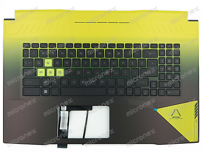 #ad #ad FOR MSI MS 17L3 Palmrest Keyboard LED US International $201.90