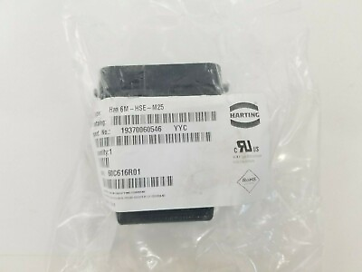 #ad Harting 19370060546 hood connector side entry. Fast shipping C $27.95