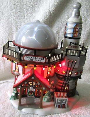 Dept 56 North Pole Series Electric Polar Power Company NO FLAG Retired LE 56749 $110.00
