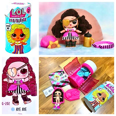 #ad NEW LOL Surprise Aye Aye Hairgoals Doll COLOR CHANGER Hair FACTORY SEALED Bags $18.38
