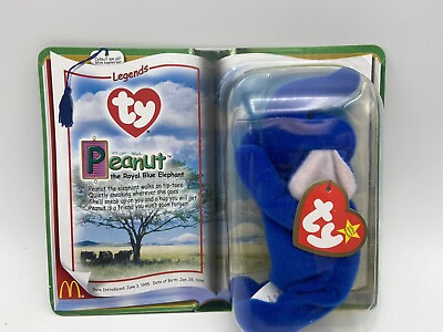 #ad Ty Beanie Babies Peanut The Elephant Legends Series FREE SHIPPING $19.54