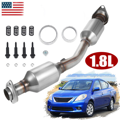 #ad Exhaust Catalytic Converter with Gaskets For Nissan Versa 1.6L 1.8L 2007 2016 $60.79