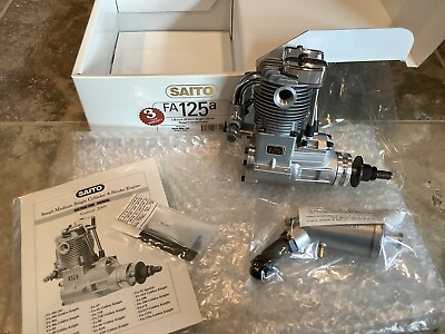 #ad SAITO FA 125 A 4 CYCLE ENGINE BRAND NEW IN BOX $325.00