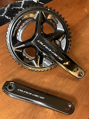 #ad Dura Ace 9200 4iiii Precision Pro Dual Sided Power Meter Cranks 172.5mm 52 36t $685.00