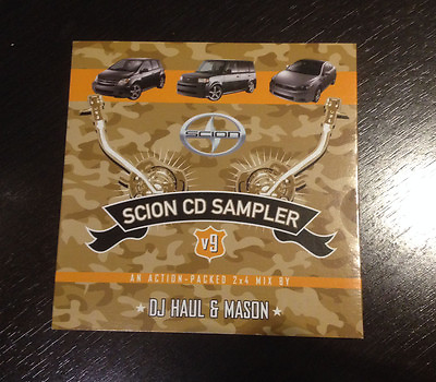 #ad Scion CD Sampler Volume 9 DJ Haul amp; Mason 2004 Factory Sealed NEW V9 $2.95