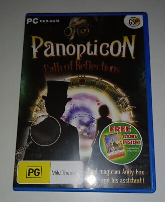 #ad RARE PANOPTICON Path of Reflections PC DVD ROM HIDDEN OBJECT GAME Games LIKE NEW AU $17.95
