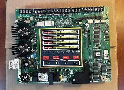 #ad Fire Lite FL MS4 Fire Alarm 4 Zones Conventional Replacement Board $390.00