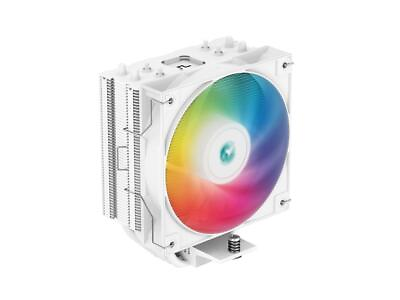 #ad DeepCool AG400 WH ARGB Single Tower CPU Cooler 120mm Static ARGB Fan Direct To $29.99
