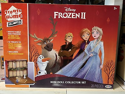 #ad NEW Disney Frozen II Surprise 10pk Mini Collector Dolls 10 Invites *Retired $17.59