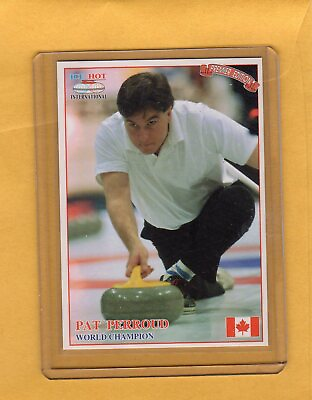 #ad 1993 Ice Hot International Curling Card #21 Pat Perroud Canada C $2.50