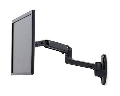 #ad BRAND NEW Ergotron Wall Mount for Monitor Matte Black 45 243 224 $220.00