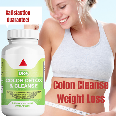 #ad Colon Sweep Constipation Relief amp; Bloating Support Detox Pills to Boost Energy $16.90