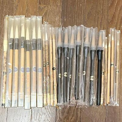 #ad Calligraphy Brushes Large And Small Brushes Great Value Set Of 23 Pieces 40 $201.20