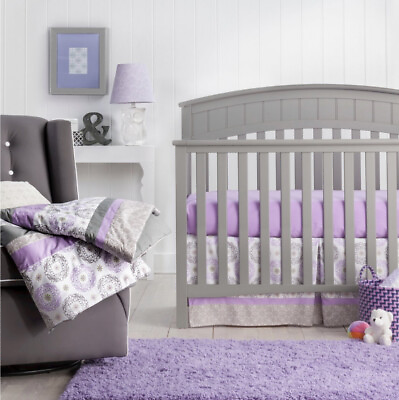 #ad 🦋 Trend Lab FLORENCE Baby Nursery Bedding Set 3 Piece👌🆕️ $62.99
