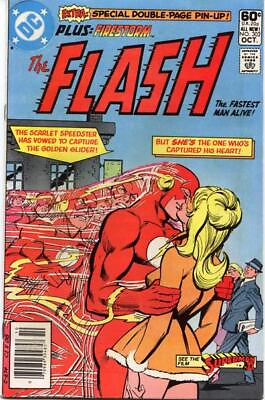 #ad Flash The 1st Series #302 Newsstand FN; DC October 1981 Kiss Cover Firest $5.98