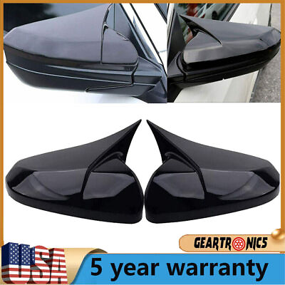 #ad Rearview Mirror Cover Protect Auto Exterior Decoration For Honda Civic 2016 2021 $26.99