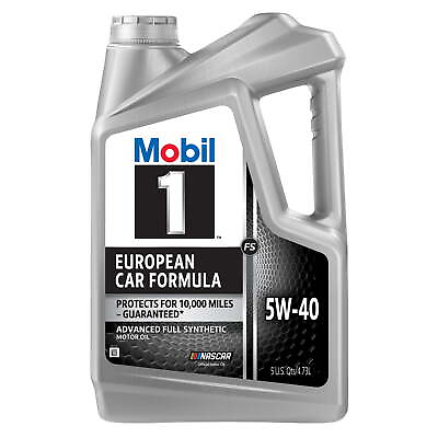 #ad Mobil 1 FS European Car Formula Full Synthetic Motor Oil 5W 40 5 Quart $28.97
