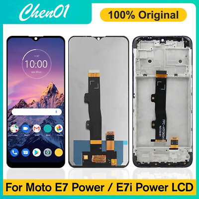 6.51quot; OEM For Motorola Moto E7 PowerE7i Power LCD Touch Screen Digitizer Repair $39.99