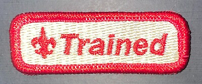 #ad BSA Red Trained Strip Patch Iron On Used YZ02 $2.90