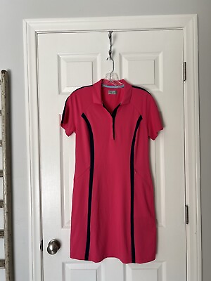 #ad Callaway Golf Cooling Dress Women#x27;s Geranium Swing Tech True Sculpt Size S $18.00