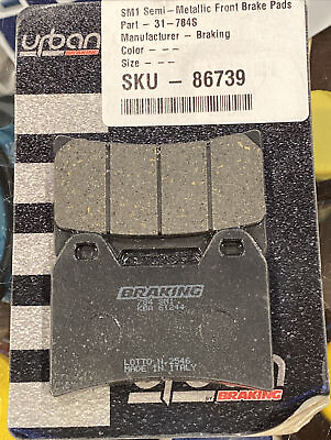 #ad Braking Semi Metallic Front Brake Pads for Kawasaki KEF300 Lakota 95 99 669SM1 $23.00