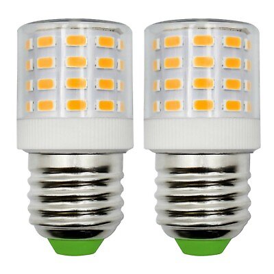 #ad 2pcs E26 E27 LED Bulb 110 265V 6W 48 5730 Refrigerator light Home Lamp H $13.98