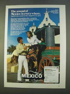 #ad 1979 Mexico Tourism Ad Sound is Everywhere $19.99
