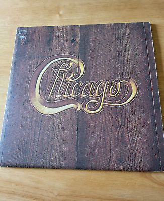 #ad CHICAGO Chicago V LP 1972 Vinyl Record with Posters KC 31102 Classic Rock LP3 $29.99