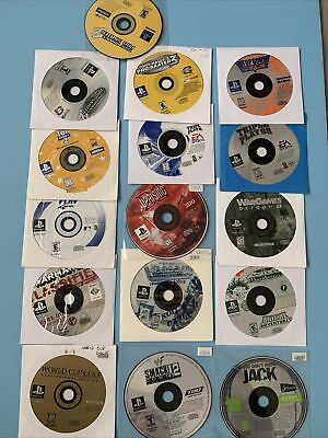 #ad Sony Playstation 1 PS1 Games *DISCS ONLY* Pick Choose B3G1 Buy 3 Get 1 Free $9.95