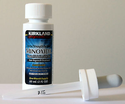 #ad 1 MONTH KIRKLAND MINOXIDIL 5% MENS HAIR LOSS REGROWTH GENERIC TREATMENT $9.59