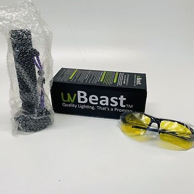 #ad uvBeast Black Light UV Flashlight – HIGH Power High Definition Ultraviolet Beam $34.98
