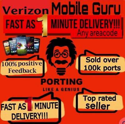 #ad #ad VERIZON WIRELESS PORT NUMBERS. 5 Min DELIVERY ANY AND ALL AREACODES Fast $15.99