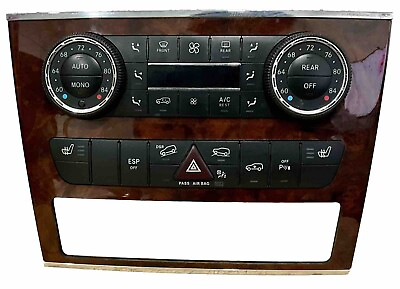 #ad 06 10 MERCEDES R320 W251 ML350 GL450 AC AIR VENT CLIMATE CONTROL SWITCH PANEL $75.00