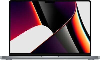 #ad Apple Macbook M1 Pro 16quot; 2021 10 core CPU 16 core GPU 512GB SSD 16GB Ram Gray $1229.99