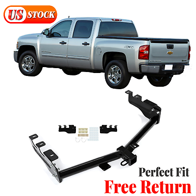 #ad Class 3 Trailer Tow Hitch Receiver 2quot; For Chevy Silverado GMC Sierra 1500 99 13 $160.00