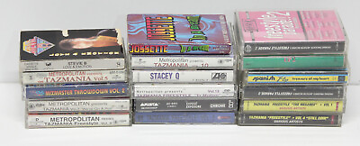 #ad Freestyle Cassette Lot 17 Cassettes Tape Tapes Tazmania B96 Metropolitan Latin $89.99