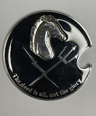 #ad Black Squadron Naval Special Warfare DEVGRU SEAL Team 6 Navy Challenge Coin 1.7 $700.00