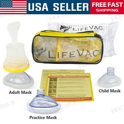#ad LifeVac Adult and Child Choking Device Life vac Anti choking Device. FREE SHIP $31.70