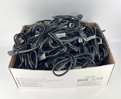 Lot of 50 3 Prong Power Cables 6FT PC Printer Power Cord US $59.95