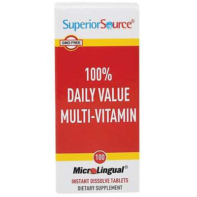 #ad Superior Source 100% Daily Value Multi Vitamin 100 Tabs $11.06