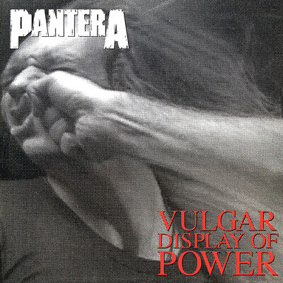 #ad #ad Pantera Vulgar Display Of Power New Vinyl LP Black Colored Vinyl Gray $24.73