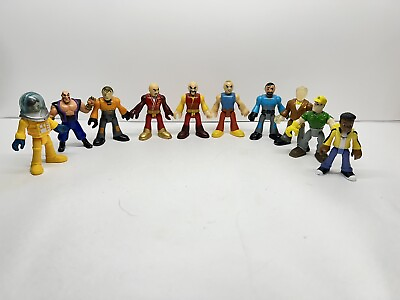 #ad Fisher Price Imaginext Figures Mixed Lot of 10 $14.99