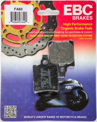 #ad #ad EBC Organic Brake Pads Rear Aprilia RS 50 1999 2005 $28.81