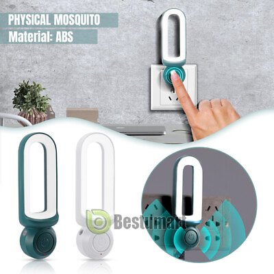 #ad Ultrasonic Anti Mosquito Insect Pest Bug Repellent Mice Fly Repeller Night Light $8.77